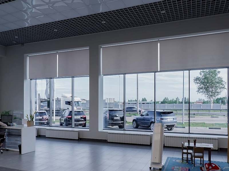 Рулонные шторы на проем