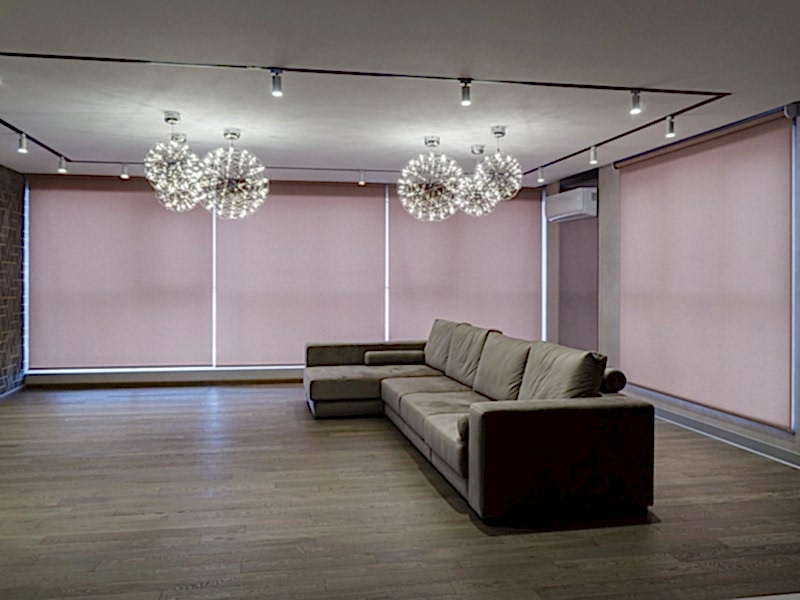 Рулонные шторы на проем