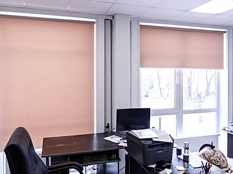 Рулонные шторы на проем