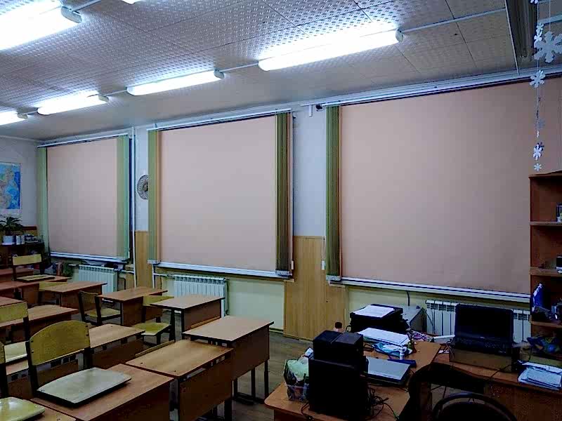 Рулонные шторы на проем