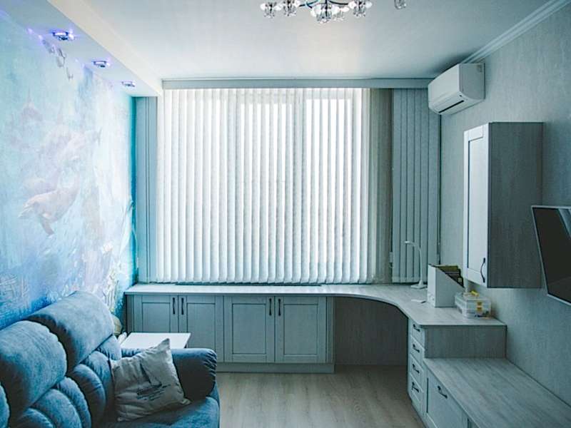 Вертикальные жалюзи тканевые