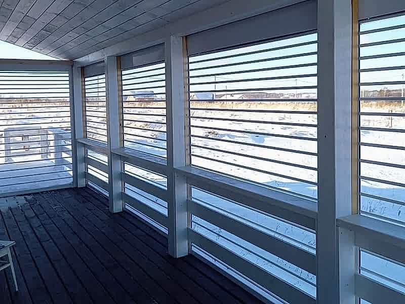 Рольставни прозрачные