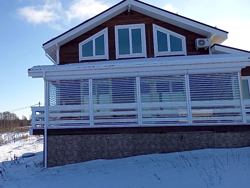 Рольставни прозрачные