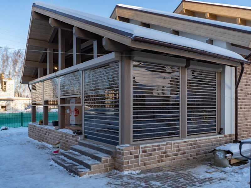 Рольставни прозрачные