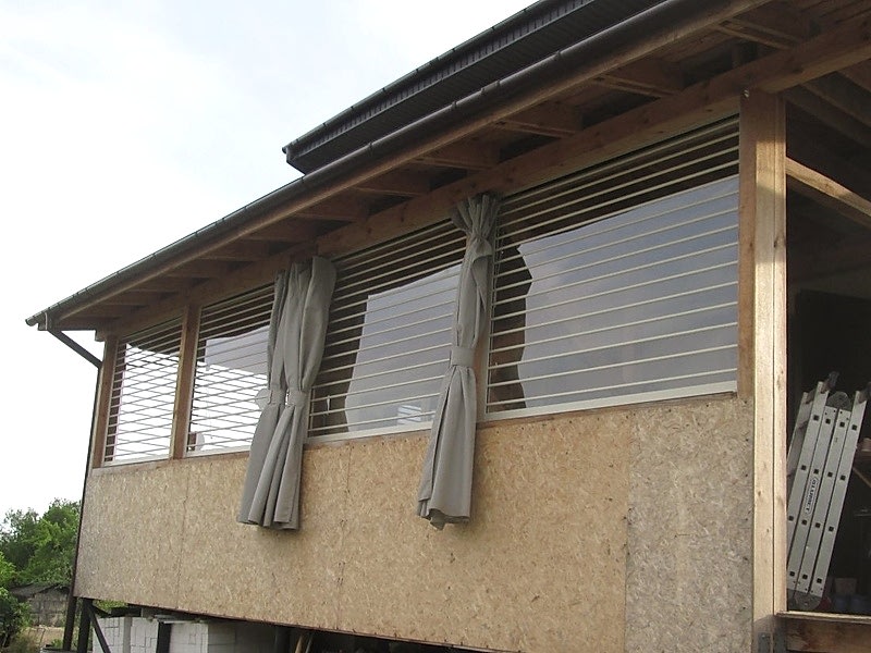 Рольставни прозрачные