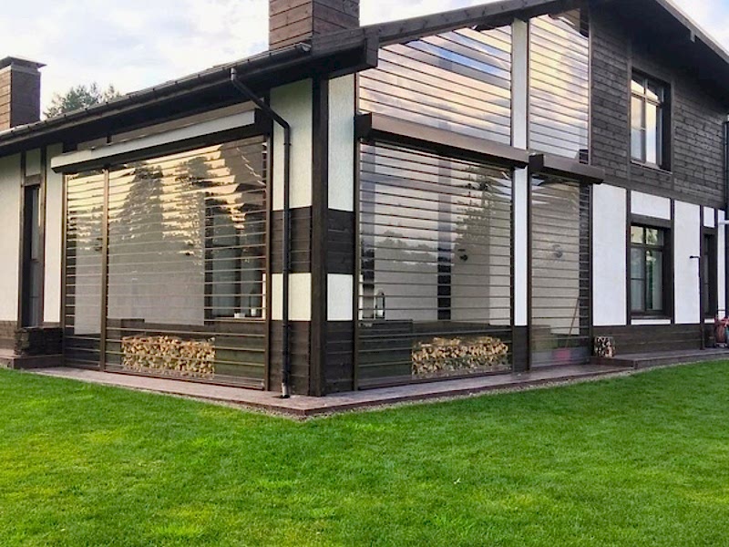 Рольставни прозрачные