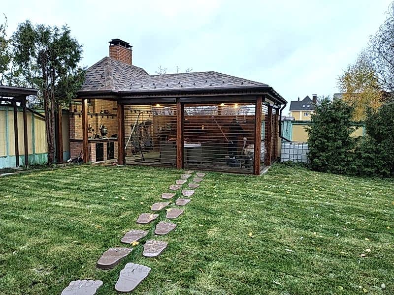 Рольставни прозрачные