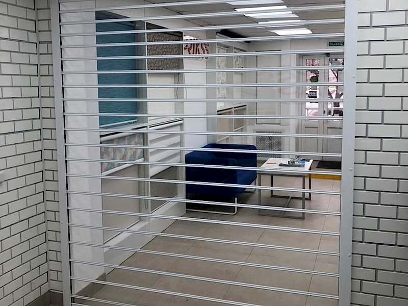 Рольставни прозрачные