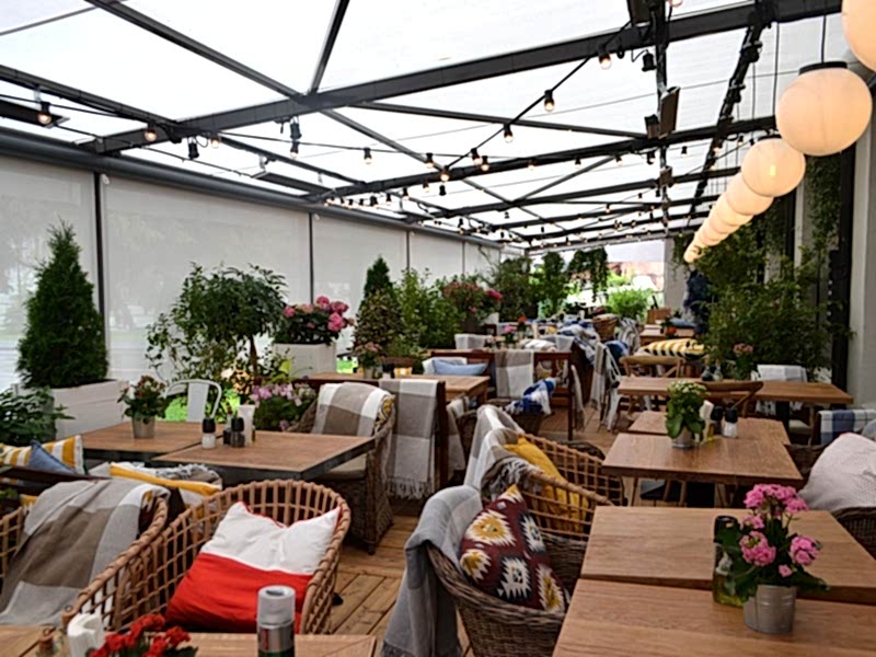 Рулонные шторы уличные