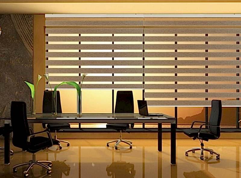 Рулонные шторы Зебра День-Ночь