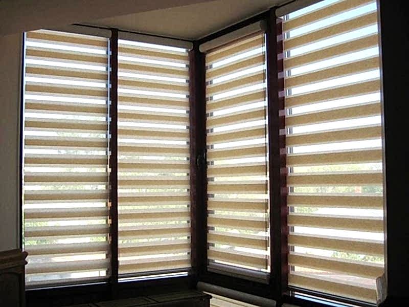 Рулонные шторы Зебра День-Ночь