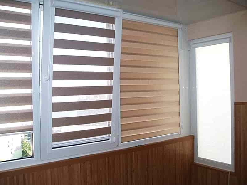 Рулонные шторы Зебра День-Ночь