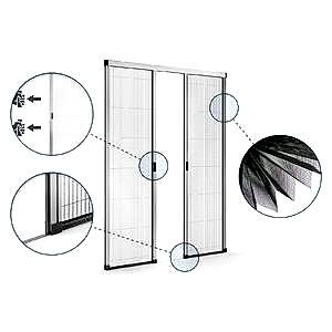 Москитные сетки плиссированные