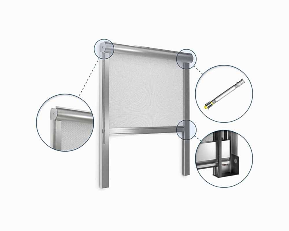 Москитные сетки рулонные