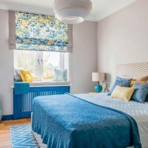 Римские шторы для спальни