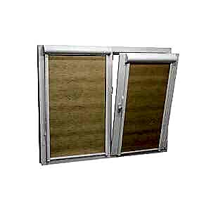 Рулонные шторы UNI-2<br/>(установка на створку)