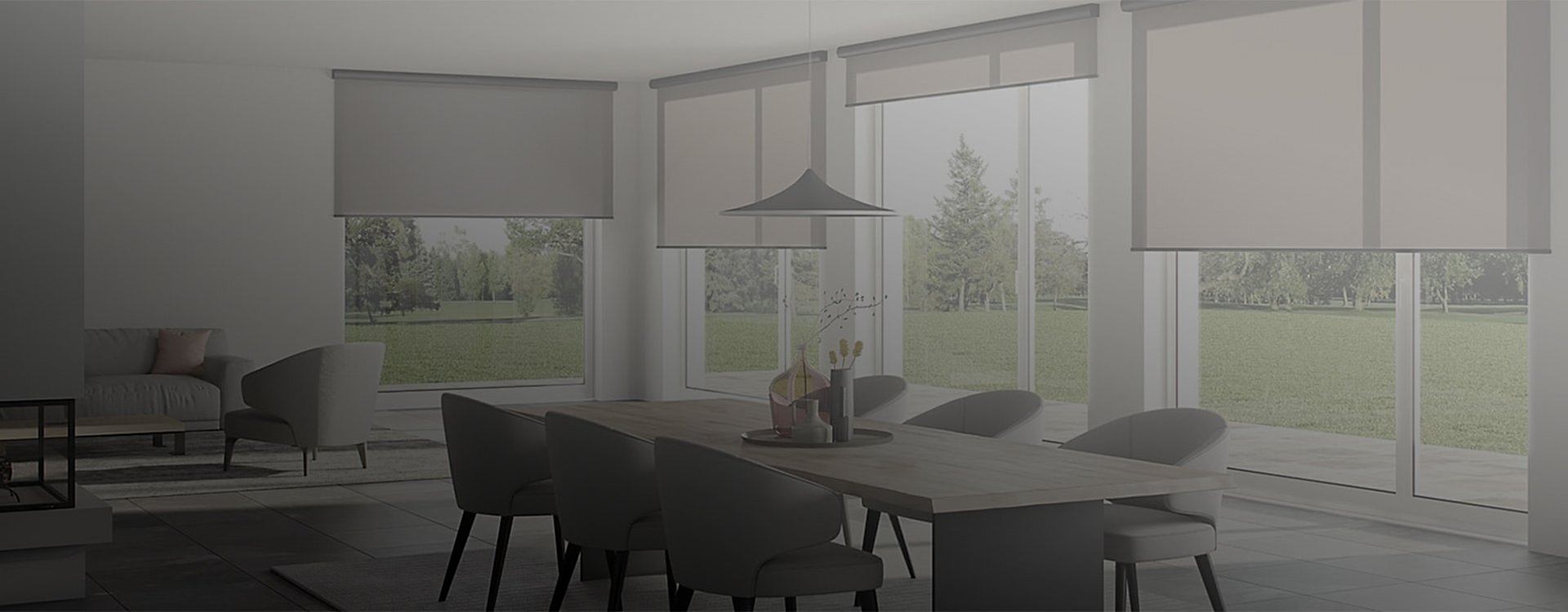 Рулонные шторы на проем