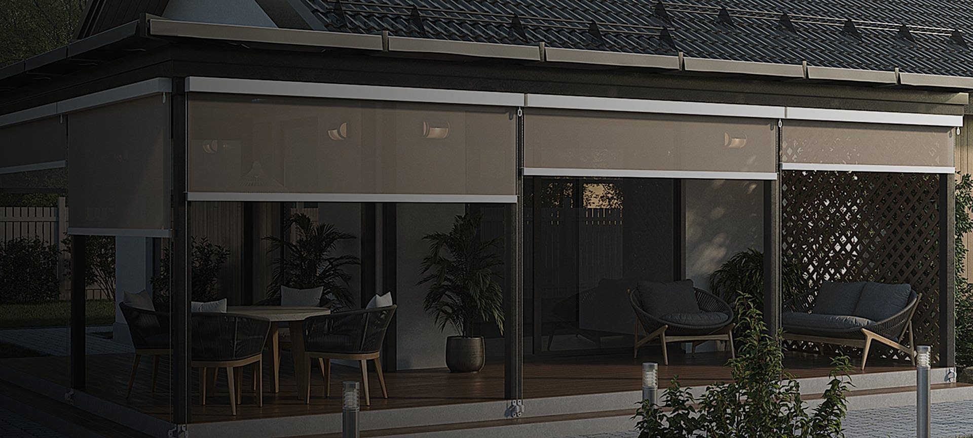 Рулонные шторы LOCK