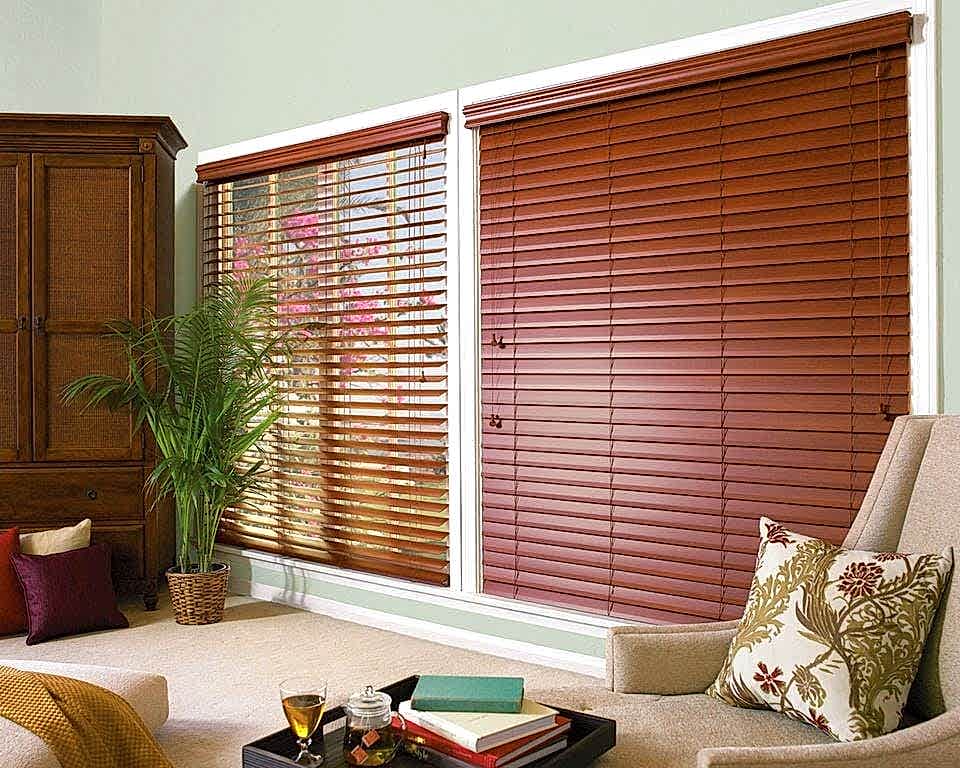 Горизонтальные бамбуковые жалюзи